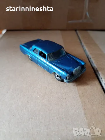 Mercedes КОД синьо мачбокс България български мачбокс количка метални колички , снимка 3 - Колекции - 48928041