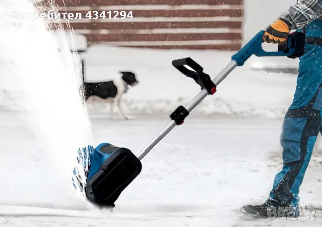 Акумулаторен снегорин,преносим, снимка 7 - Друга електроника - 48642813