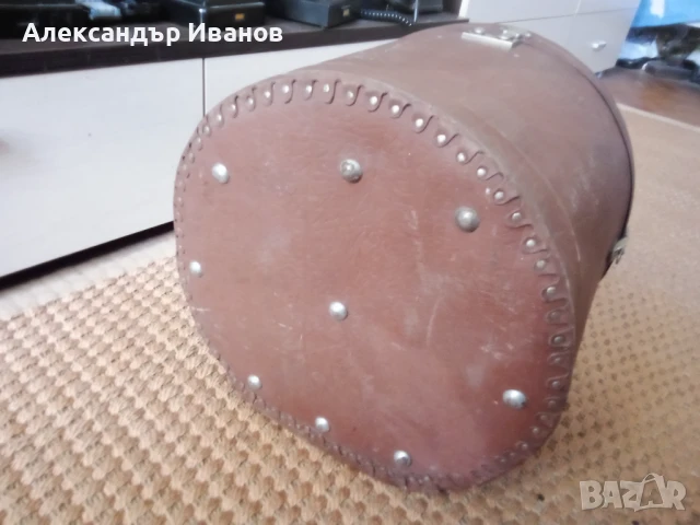 Стара кутия за шапки Христо Т. Желязковъ, снимка 6 - Колекции - 51383063