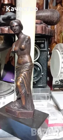 Бронзова пластика , снимка 4 - Антикварни и старинни предмети - 49012600