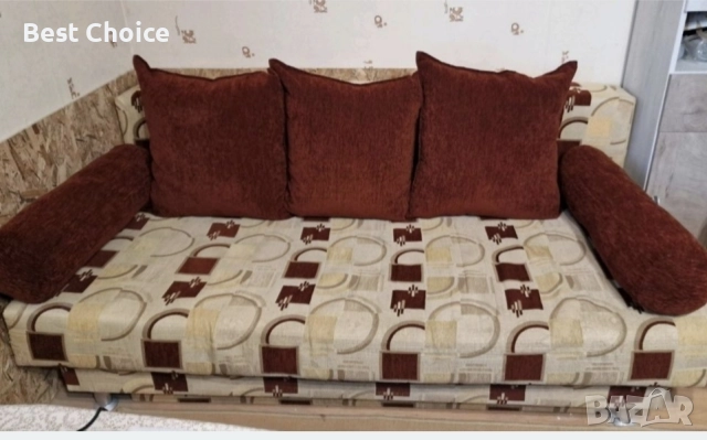 + Подарък диван. Масив секция + скрин + маса + 6 стола, снимка 10 - Секции и витрини - 50424130