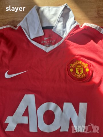 Оригинална тениска Nike Manchester United 2010, снимка 2 - Спортни дрехи, екипи - 43820695