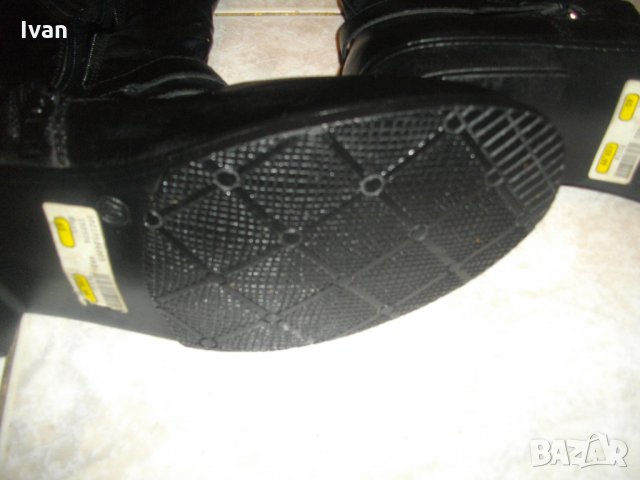 №40-Дамски Екокожа-Високи 43 см-Ботуши-Есен-Зима-Почти Нови-Отлични, снимка 4 - Дамски ботуши - 35564471