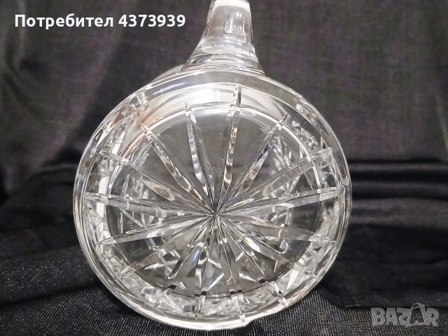 Кристална халба за бира, снимка 2 - Чаши - 52976029