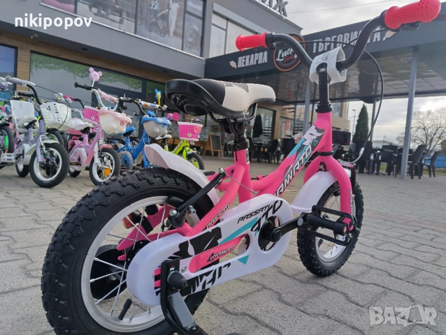 PASSATI Велосипед 12" HAMATO розов, снимка 10 - Велосипеди - 53531369