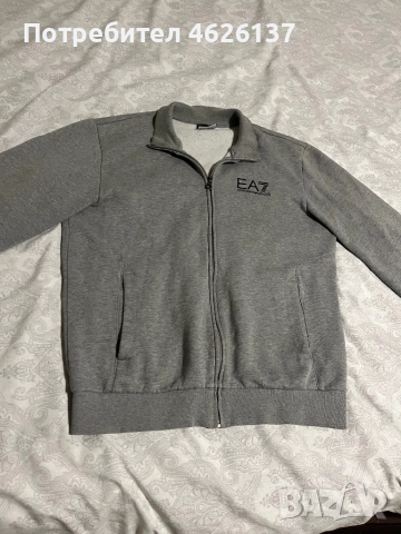 Emporio armani блуза с цип, снимка 6 - Блузи - 52600840