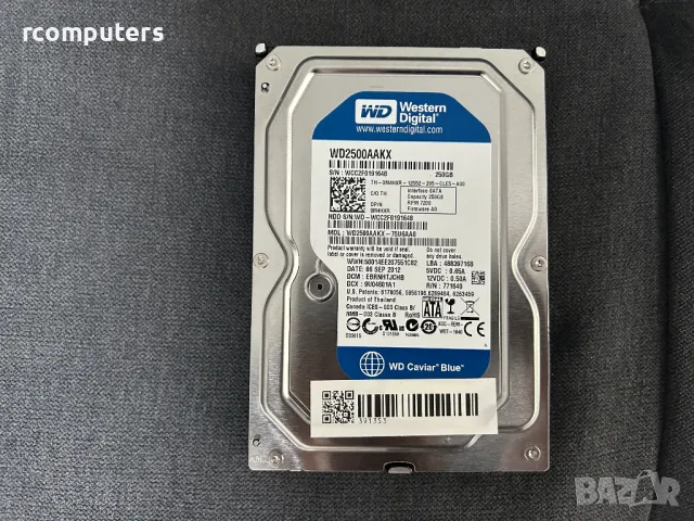 	Хард диск WD 250GB SATA за компютър, снимка 1