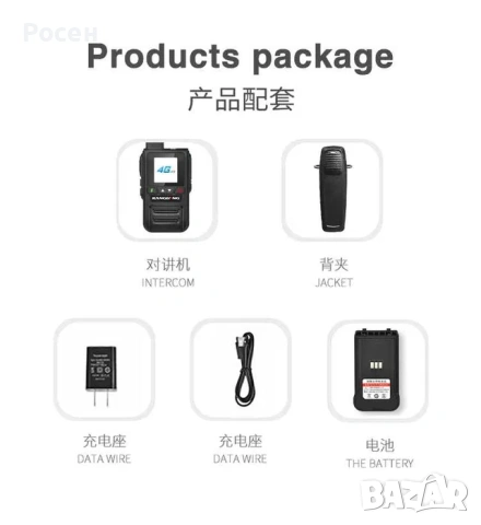 POC радиостанции KANGLONG G-530- 4бр., снимка 4 - Друга електроника - 53425376