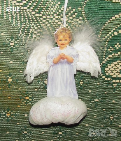 Порцеланови дизайнерски ангелчета, висулки, снимка 4 - Декорация за дома - 43329832