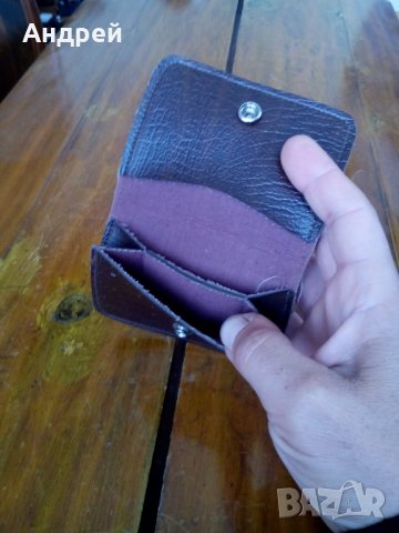 Старо портмоне Леда #3, снимка 3 - Антикварни и старинни предмети - 28417508