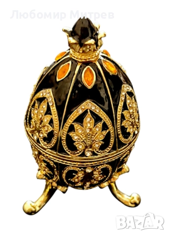 Кутии за бижута - Яйце тип"Фаберже" - различни модели и цвят!, снимка 8 - Други ценни предмети - 49661256