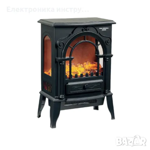 Електрическа камина с вентилатор Hausberg HB-8218-NG, снимка 3 - Други инструменти - 47780711