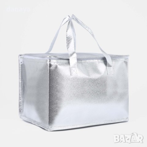 3658 Блестяща термо чанта, 14.5 л, снимка 2 - Хладилни чанти - 40247824