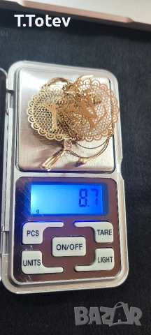 Златни дамски обеци Louis Vuitton - 8.7гр 14к , снимка 5 - Обеци - 53451097