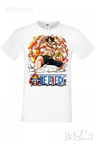 Мъжка тениска One Piece 09,Анимация,игра,Празник,Повод,, снимка 2 - Тениски - 38122183