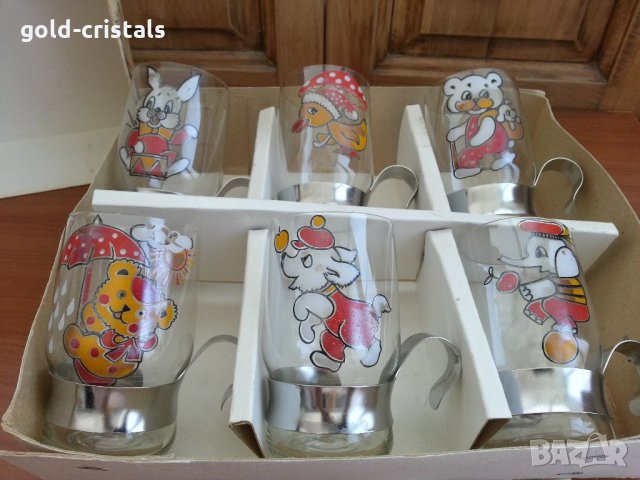 Руски чаши за чай  стакани подстакани, снимка 2 - Антикварни и старинни предмети - 33127012