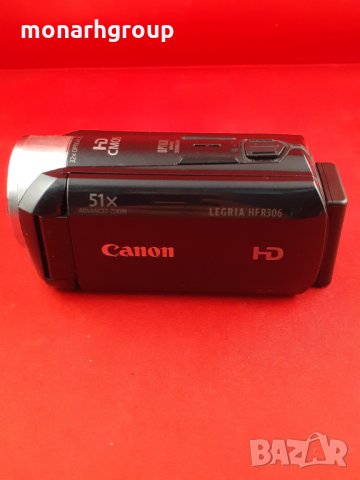 Видеокамера Canon Legria HF R306 +чанта, снимка 6 - Камери - 28014027