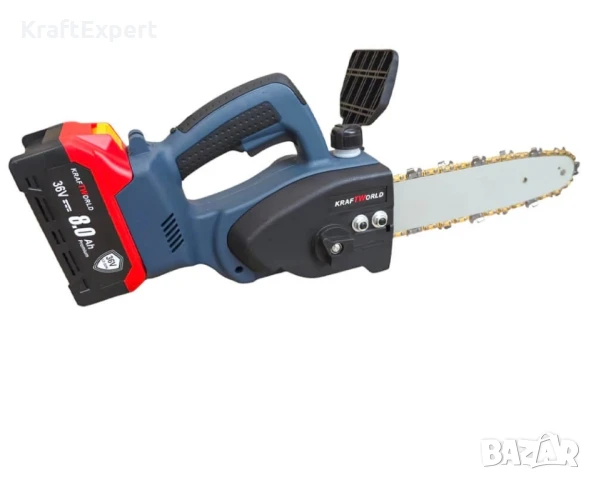 KRAFTWORLD 36V ТРИОН С 2 БАТЕРИИ И АВТОМАТИЧНО ОМАСЛЯВАНЕ, снимка 7 - Градинска техника - 50474209