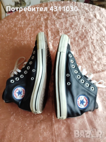 Кецове Converse кожа и плат 41.5 номер, снимка 2 - Кецове - 53357834