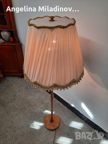 винтидж лампион с голям абажур , снимка 6 - Лампиони - 44077620