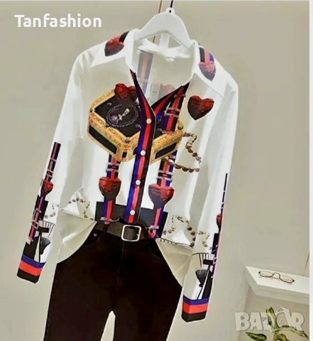 Дамска маркова риза D&G, снимка 2 - Ризи - 44013134