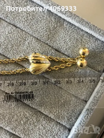 Ново златно колие 13.48гр 14к, снимка 7 - Колиета, медальони, синджири - 49874276