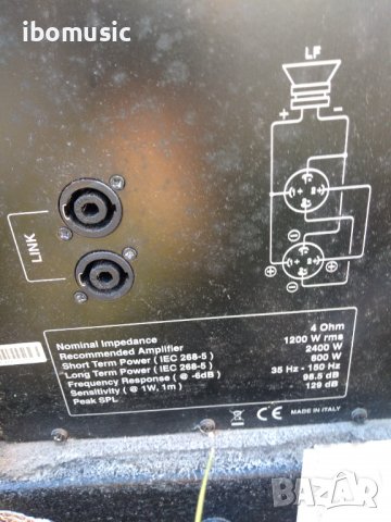 FBT VERVE 18 бас каси , снимка 6 - Тонколони - 36617254