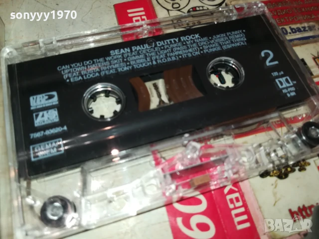 SEAN PAUL-ORIGINAL TAPE 2007252006, снимка 7 - Аудио касети - 51084625