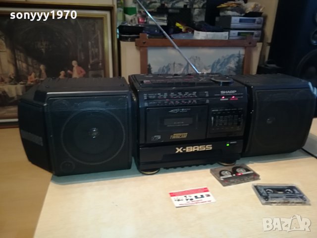 SHARP BIG SHARP-77см 1904211106, снимка 6 - Радиокасетофони, транзистори - 32602280