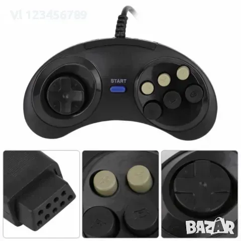 TV Конзола с вградени игри Sega Mega Drive 2 с вградени класически игри, снимка 4 - Други игри и конзоли - 49700261