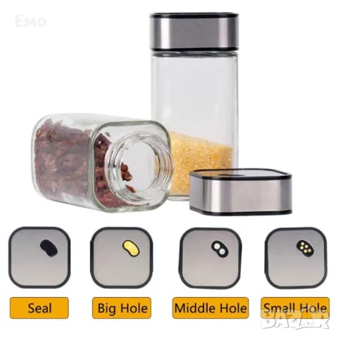 Комплект за подправки ЛУКС - Оливерник 5 части, снимка 3 - Аксесоари за кухня - 48146836