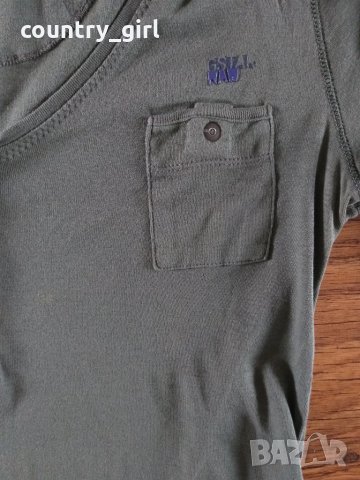 g-star glacier v granddad t wmn - страхотна дамска блуза, снимка 4 - Блузи с дълъг ръкав и пуловери - 26575734