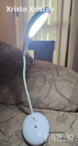 Настолна LED лампа PIERRE CARDIN, снимка 3 - Лед осветление - 53339217