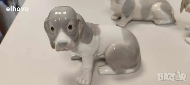 Порцеланови фигурки, кученца, снимка 4 - Антикварни и старинни предмети - 49643059