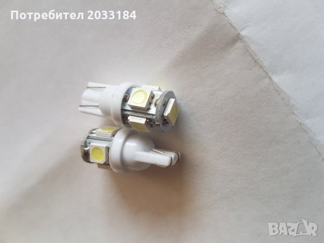 Led  светодиоди Т10 , снимка 1