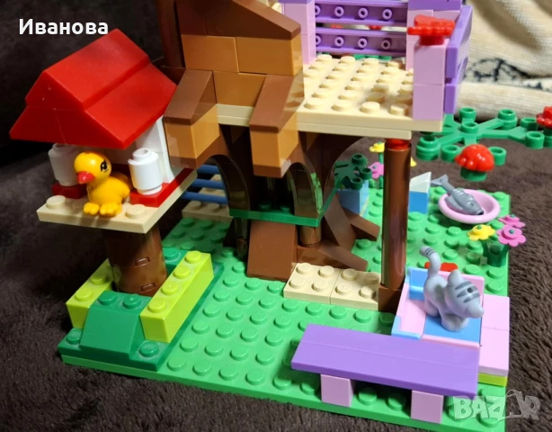 ЛЕГО ФРЕНДС- Дървестната Къща на Оливия-3065, снимка 7 - Конструктори - 51236743