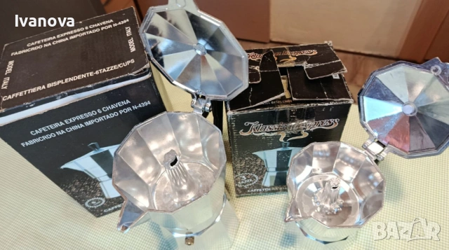 кафеварка кубинска за 6 чаши и 3чаши, снимка 3 - Аксесоари за кухня - 53587355