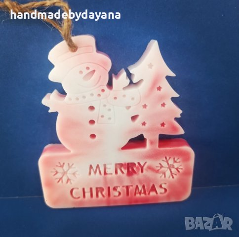Коледни предложения за подарък - свещи, глицеринови сапунчета и сувенири , снимка 14 - Коледни подаръци - 43296460