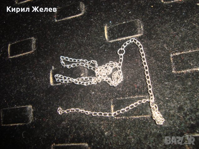ЗДРАВО СТОМАНЕНО СРЕБРИСТО СИНДЖИРЧЕ ВЕРИЖКА за КОЛИЕ 19352, снимка 4 - Колиета, медальони, синджири - 32241034