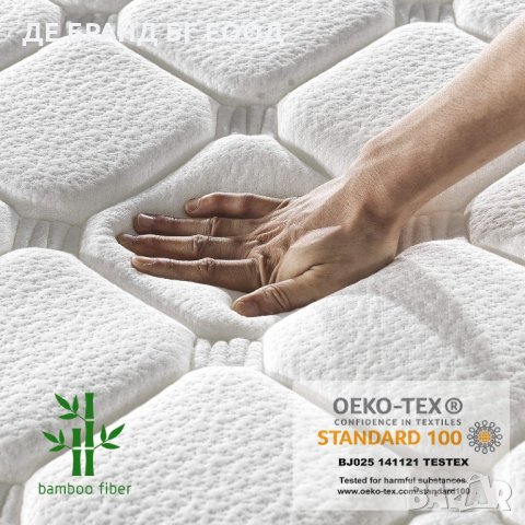 Двоен матрак от мемори пяна CCD502, снимка 6 - Матраци - 32718284