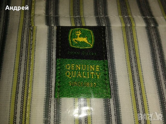 Риза "John Deere", снимка 2 - Ризи - 34610016