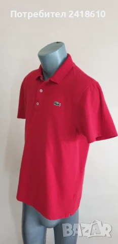 Lacoste Sport Slim Fit Cotton Mens Size 5 - L ОРИГИНАЛ! Мъжка Тениска!, снимка 6 - Тениски - 50566009