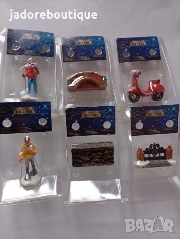 Фигурки/ миниатюри за макет на коледни селца - различни видове, снимка 3 - Други - 52025683