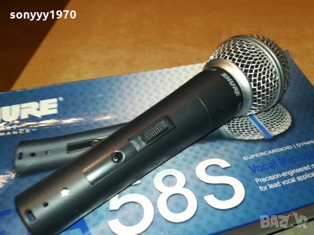 shure sm58 microphone 1101221302, снимка 5 - Микрофони - 35400384