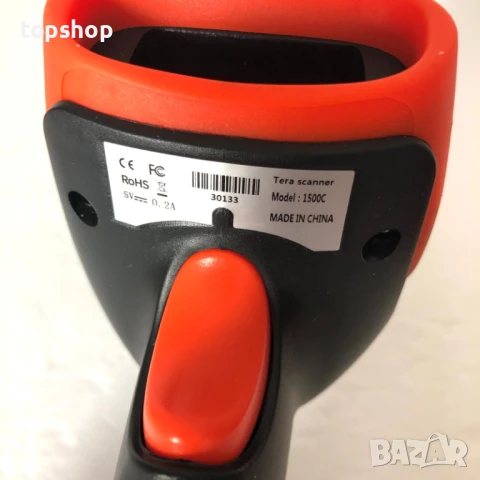 Баркод скенер Tera. USB, Plug and Play, 1500C, снимка 4 - Принтери, копири, скенери - 50552538