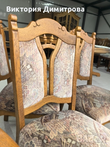 Комплект от 6 трапезни стола , снимка 6 - Столове - 52879021