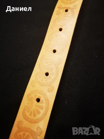 Колан от естествена кожа , снимка 2 - Колани - 49293844