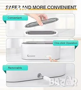 ултразвуков почистващ уред постига ефикасно почистване с 47 KHz , снимка 2 - Друга електроника - 47929394