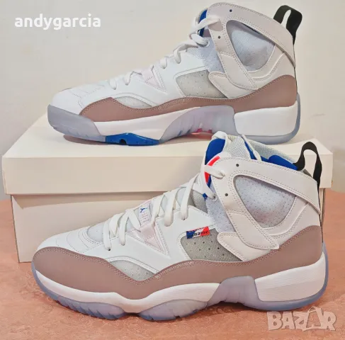 Nike Air JORDAN JUMPMAN TWO TREY 45-ти номер 29см стелка чисто нови с кутия 100% оригинал, снимка 7 - Маратонки - 50253328