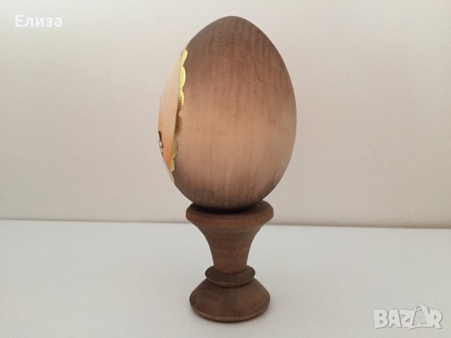 Великденско яйце, дървено №2 - храм, снимка 4 - Декорация за дома - 38194632